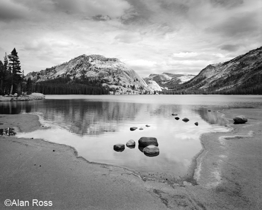 Fine Gelatin Silver Print by Alan Ross, Tenaya Lake, Yosemite